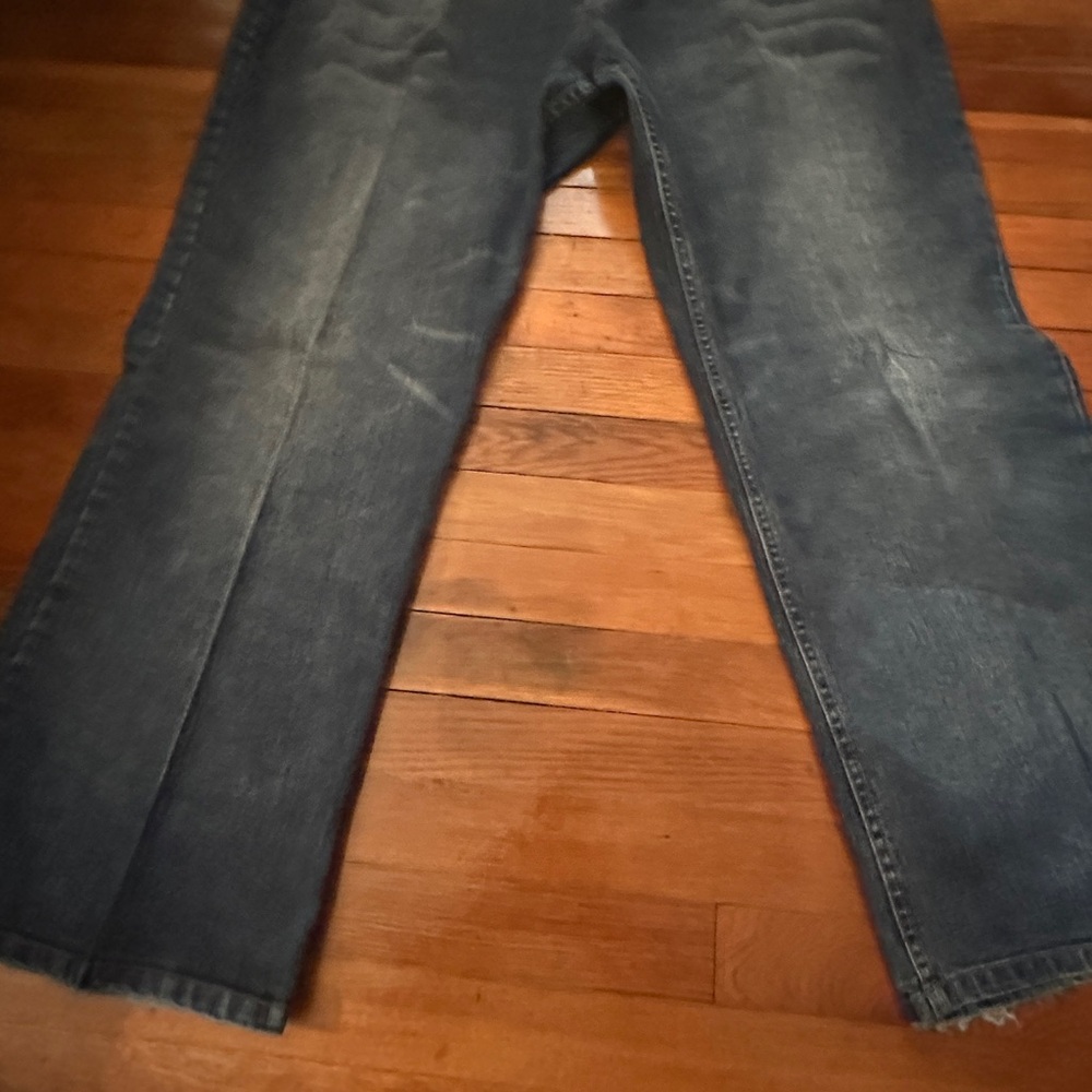 Woman Blue Jeans